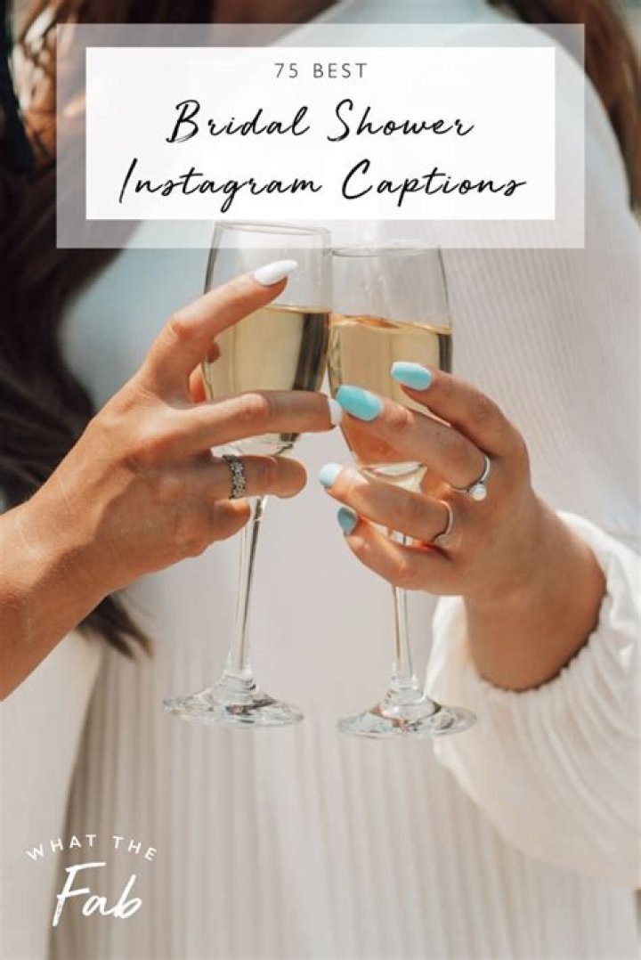 A Treasure Trove Of Bridal Shower Instagram Captions