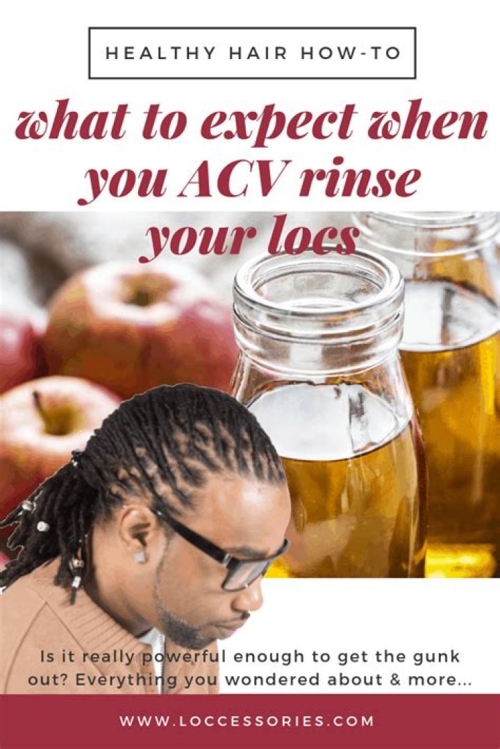 ACV Rinse Locs Ingredients For Healthy Locs