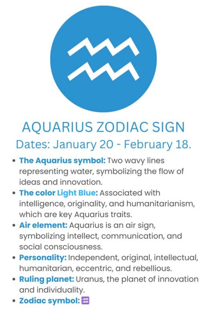 Aquarius: Your Zodiac Sign Explained (January 20 - February 18)
