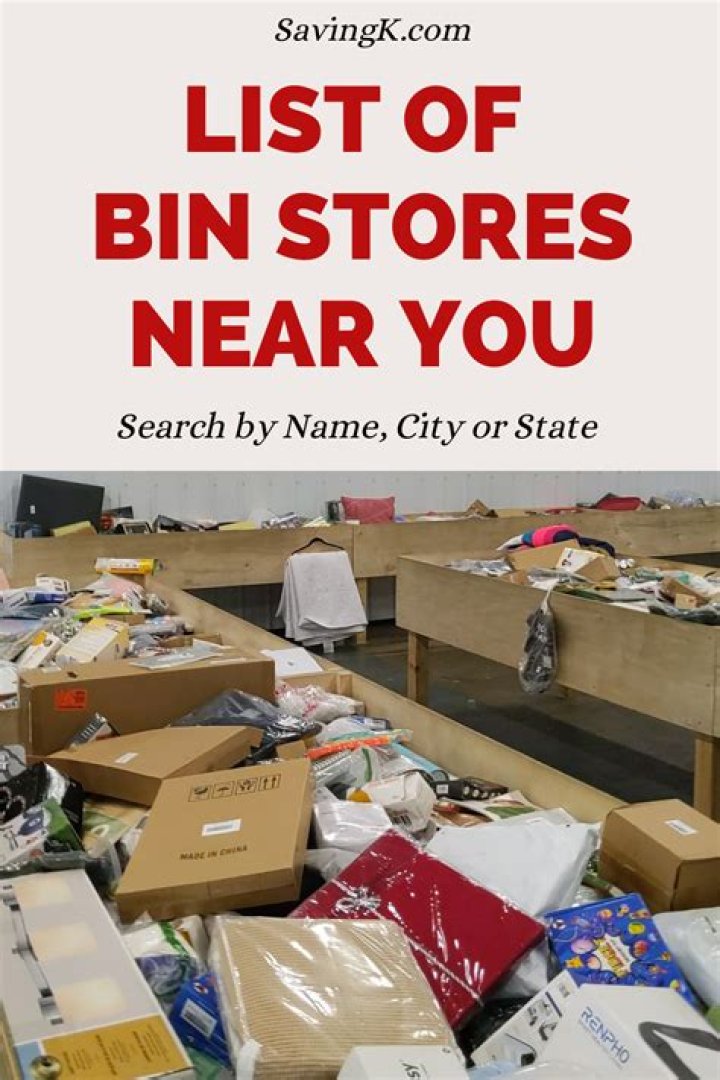 Bin Store Deals Near You: Find Cheap Finds & Save Big!