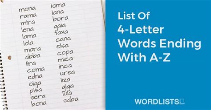 Exploring The World Of "4 Letter Words Ending In Je"
