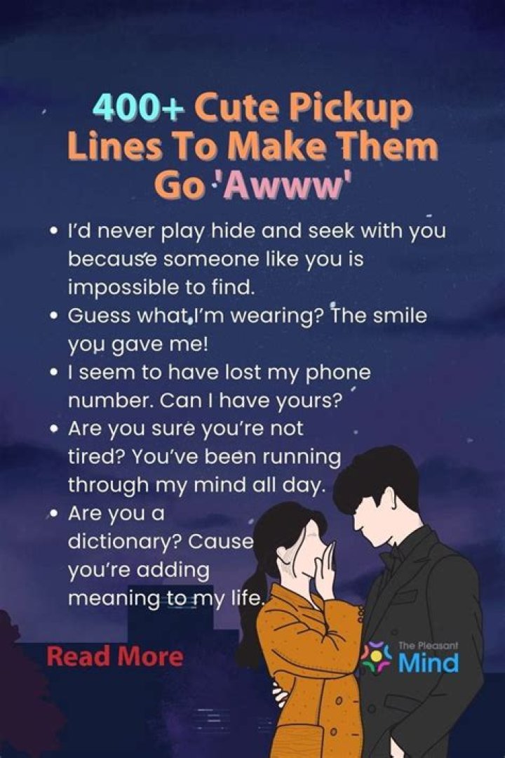 Irresistible Pick Up Lines That Spark Connections