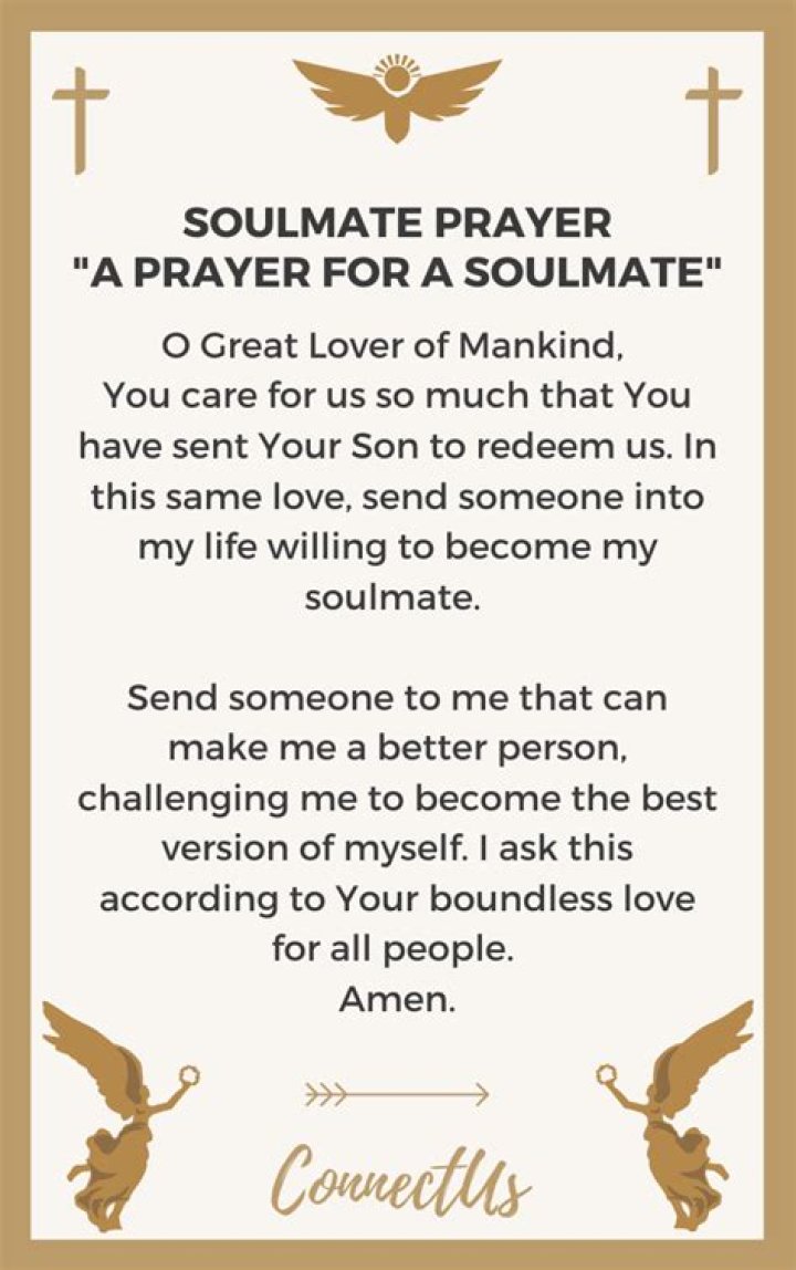 Prayer For A Soulmate In The Realm Of Artisti