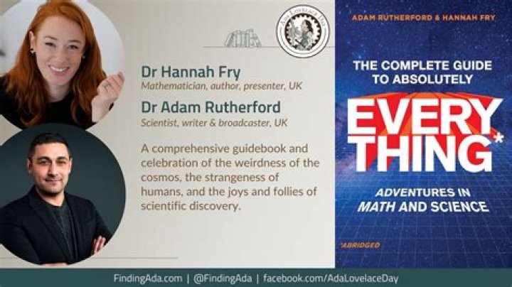 Professor Hannah Fry And The Secrets Of Mathematics