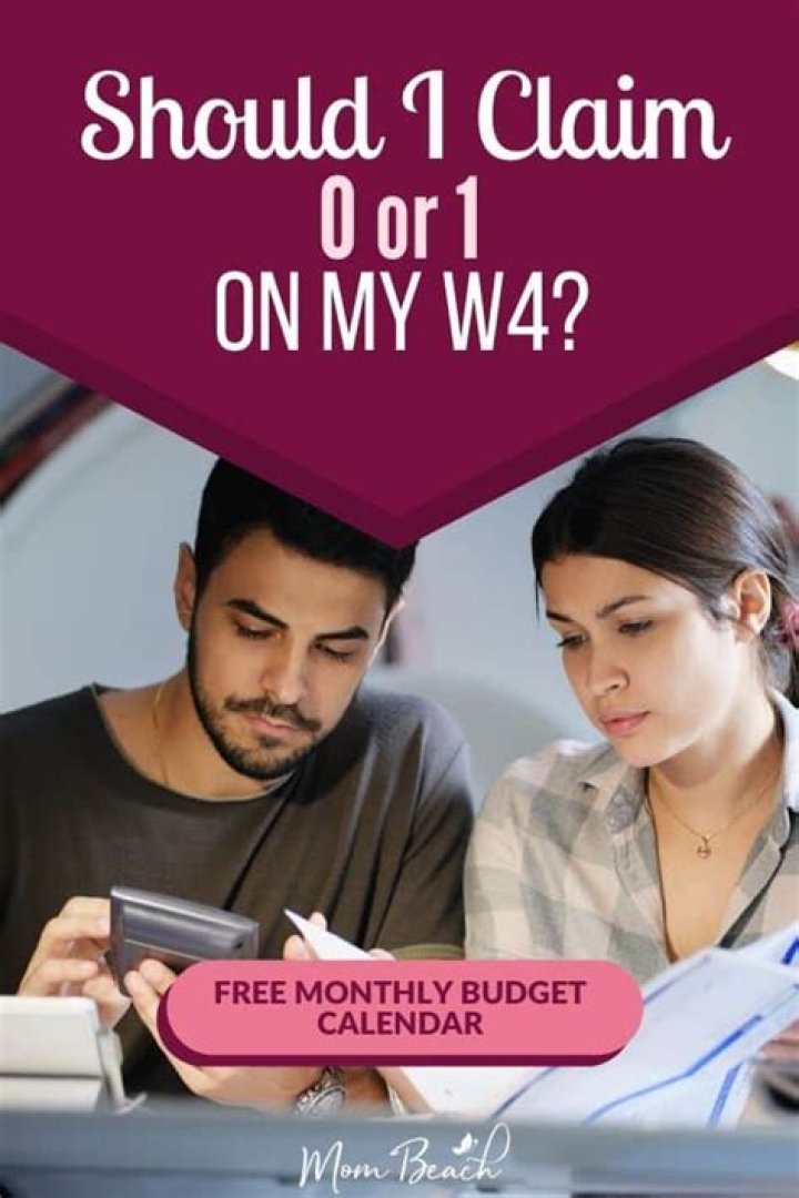 Should I Claim 0 or 1 If I Am Married? Your W-4 Choices Explained for Couples