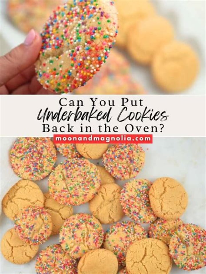 Underbaked Cookies? How to Spot & Fix Them!