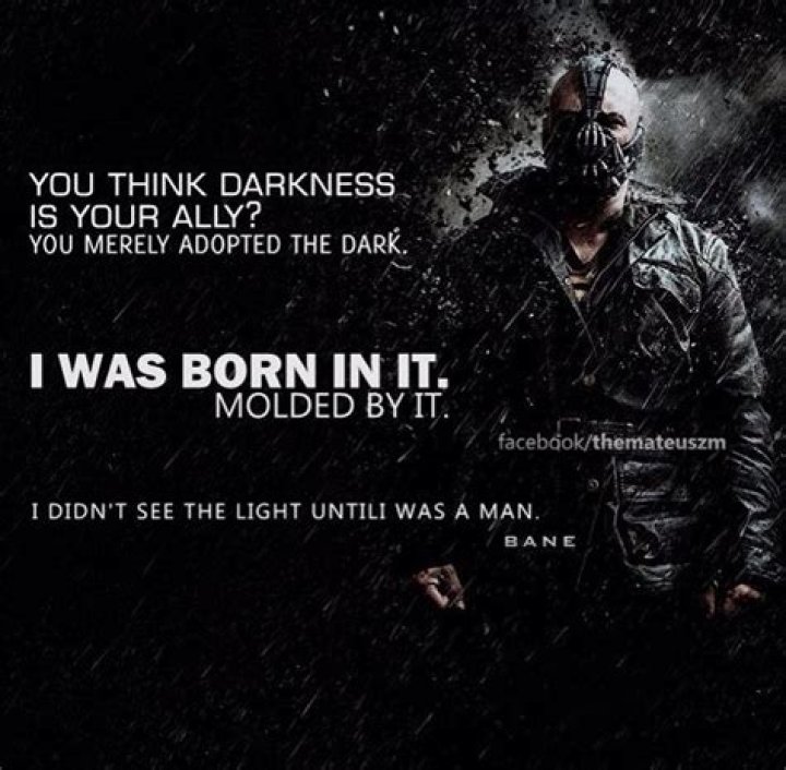 Unforgettable Quotes By Bane In 