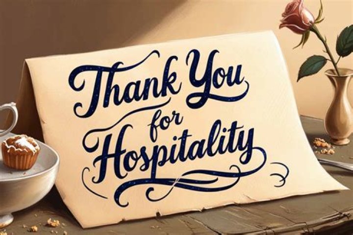 Unlocking The Power Of Thank You Messages For Hospitality