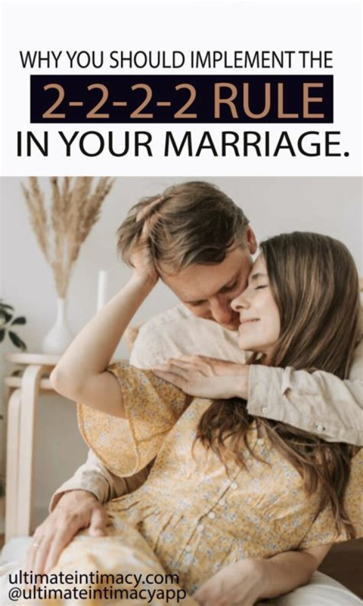 What is the 2 2 2 2 Rule in Marriage? Keeping Your Connection Strong